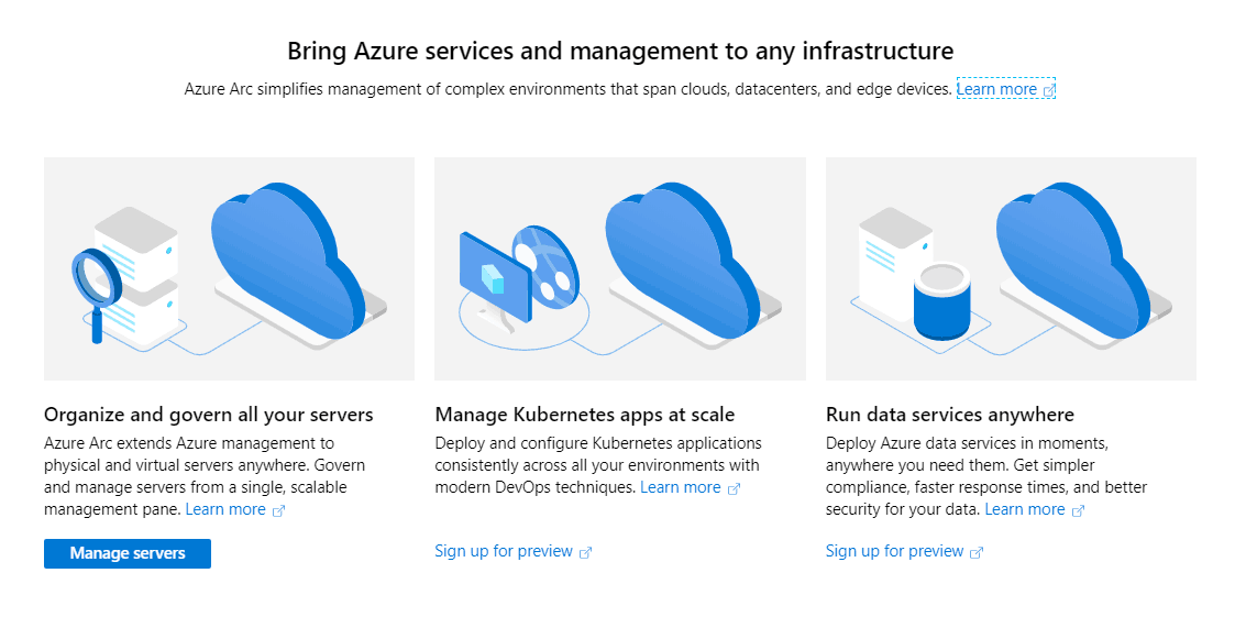 Azure Arc (Preview) ile Hybrid Cloud Yönetimi